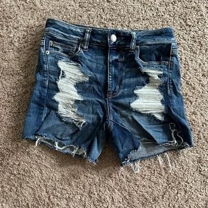 Denim Distress American Eagle Shorts